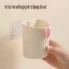 Wall-Mounted Toothbrush Holder – Butterfly Design & Strong Adhesive