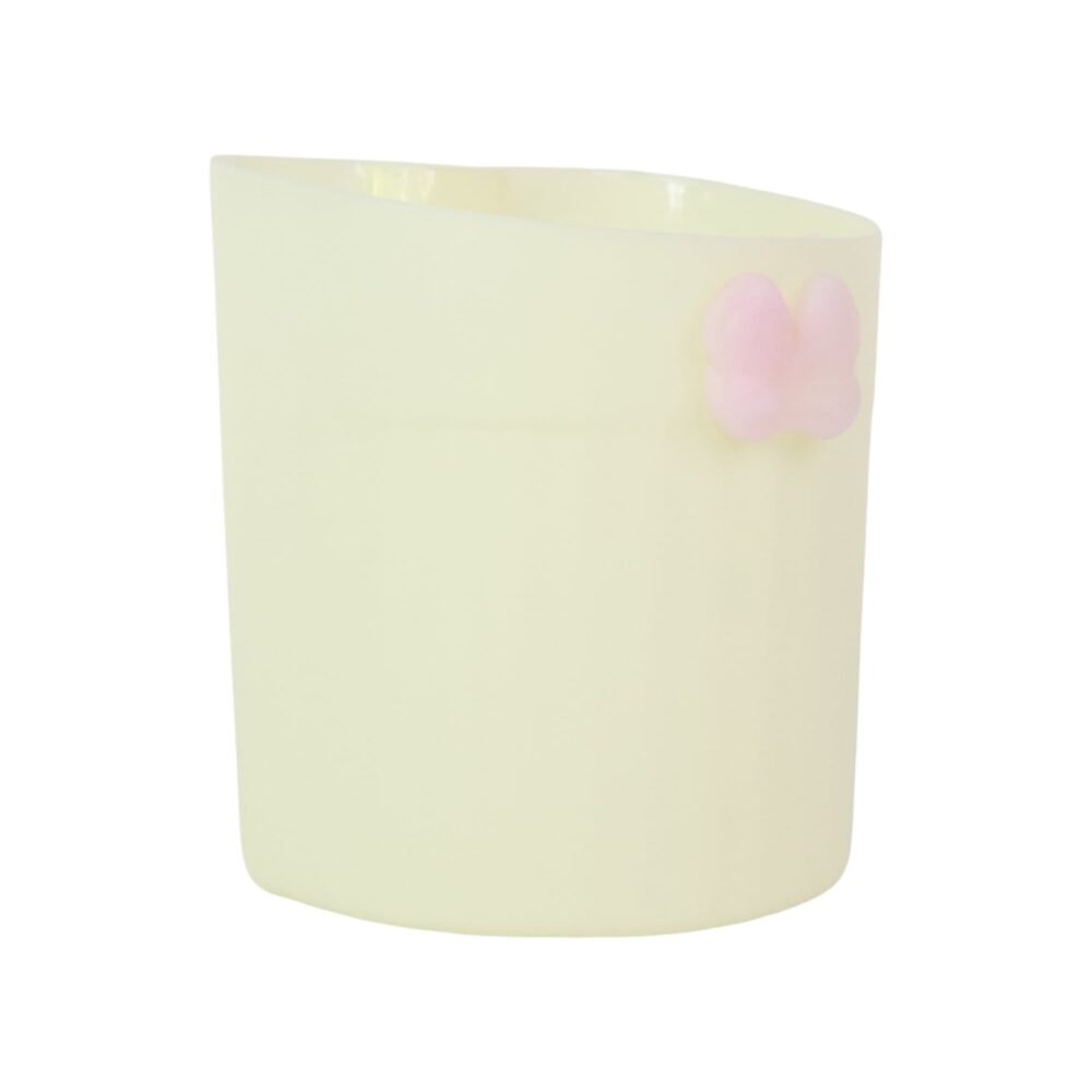 Wall-Mounted Toothbrush Holder – Butterfly Design & Strong Adhesive