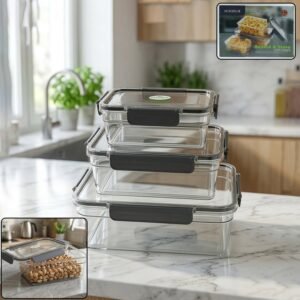 Storagecontainer-01.jpg Plastic Airtight Food Storage Container Set – Keep Food Fresh and Organized