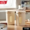 Kitchen Storage Container Set – Airtight 2-Pc 750 ML Set