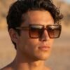 Oversized Square Sunglasses – Trendy Unisex Fashion Eyewear