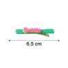 SweetHairclip-size.jpg Sweet Text Hair Clip Set – Trendy Lightweight Fashion Pins (4 Pc)