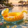 Swimming-Ring-3.jpg Kids Inflatable Tiger Swim Ring – Safe Water Play Float for Kids