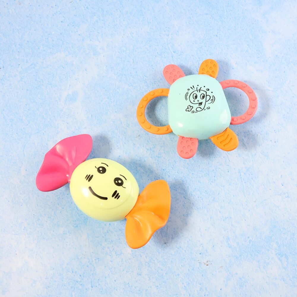 Baby Rattle Set – 6-in-1 Sensory Development Toys