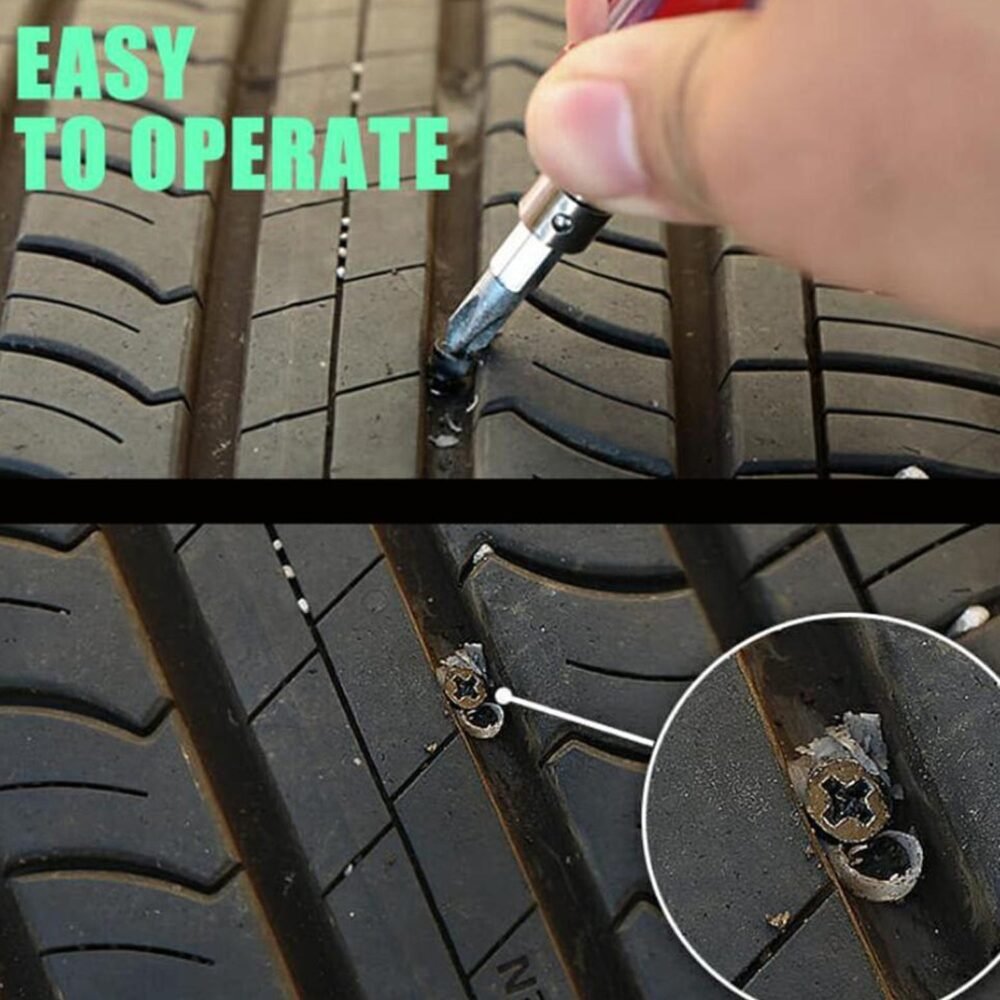 Premium Tubeless Tire Repair Rubber Plug – Quick Emergency Fix