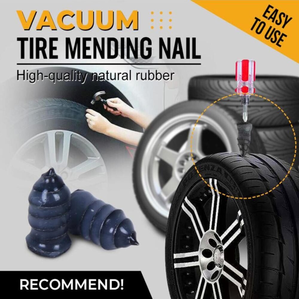 Premium Tubeless Tire Repair Rubber Plug – Quick Emergency Fix