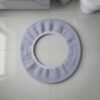 Soft Fabric Elastic Toilet Seat Cover – Washable & Comfortable Fit