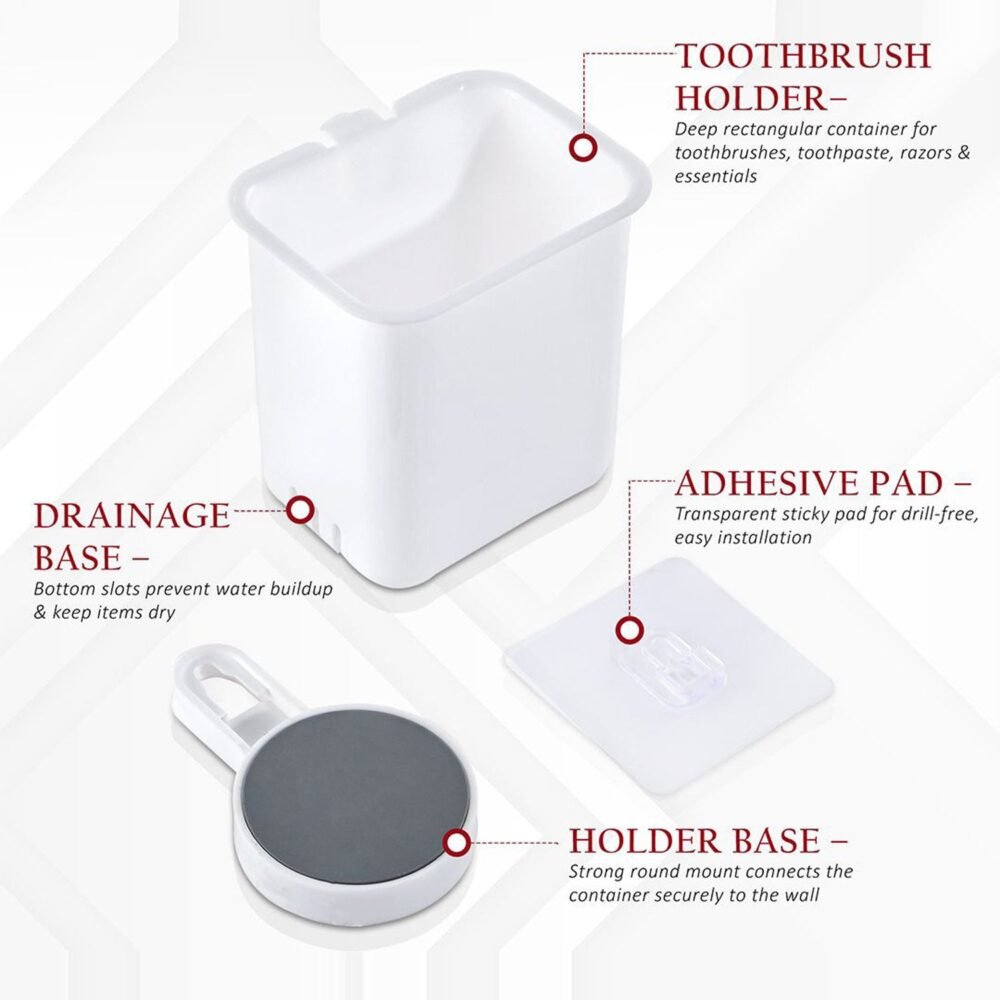 ToothbrushHolder-05_943ae92c-fdc7-4d0e-9d63-5825fbfe0b6e.jpg Wall Mounted Toothbrush Holder – No-Drill Space Saving Bathroom Organizer