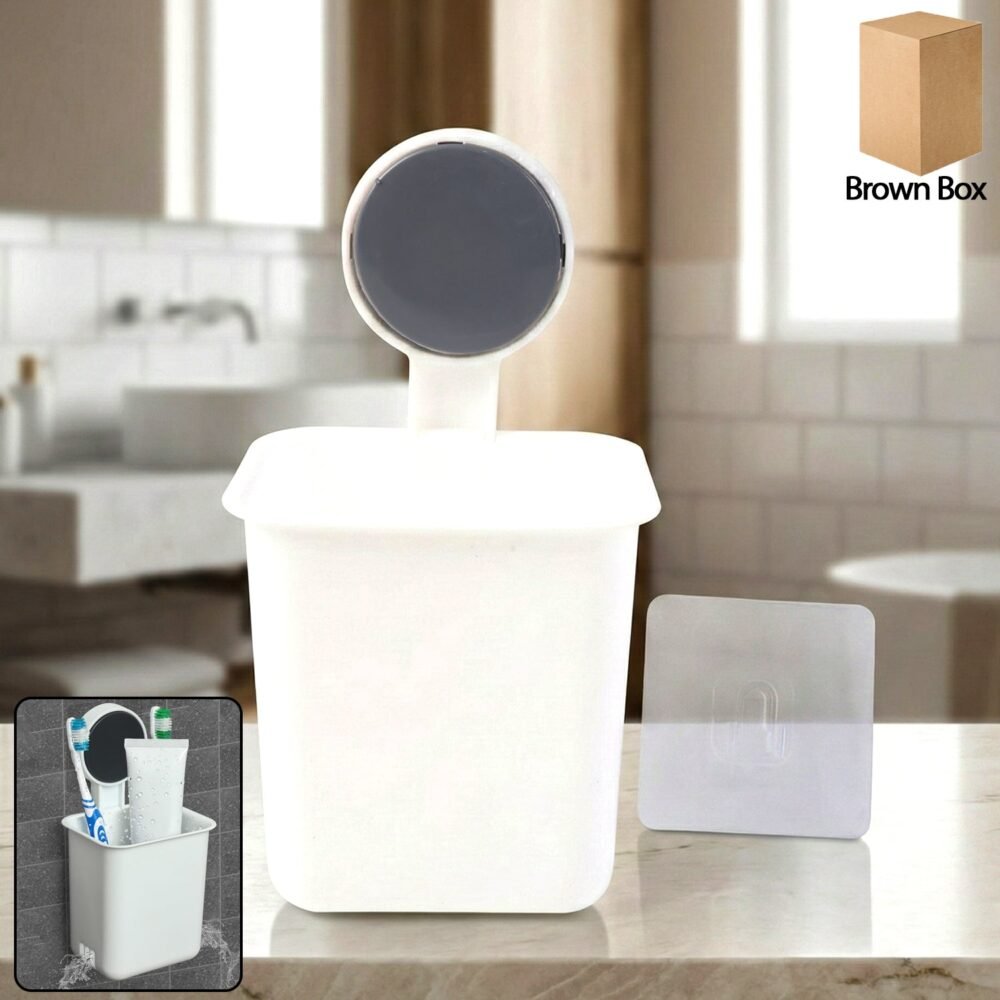 ToothbrushHolder-WOSKU-01_5005dec9-e811-4450-a57a-b16462372c12.jpg Wall Mounted Toothbrush Holder – No-Drill Space Saving Bathroom Organizer