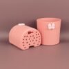 Wall-Mounted Toothbrush Holder – Butterfly Design, 2 Pc Set