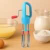 Manual Hand Beater – High-Speed Dual Stainless Steel Whisks