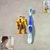 Kids Toothbrush Set – Soft Bristles with Fun Cartoon Robot Toy