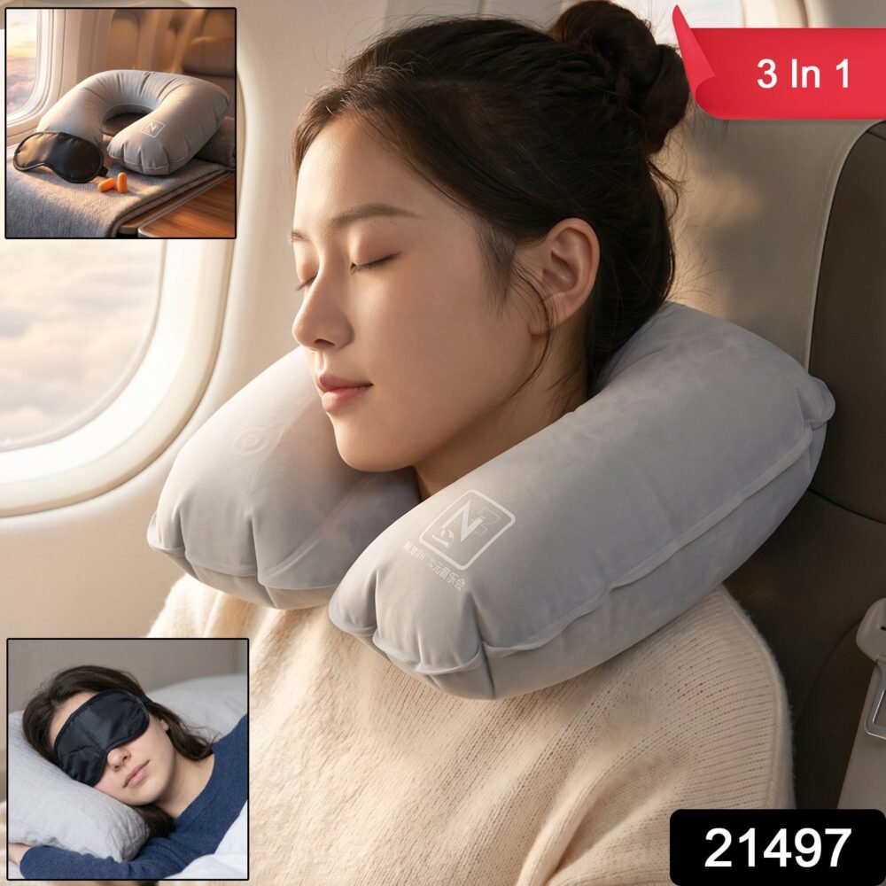 Travel-Neck-Pillow-9.jpg Travel Comfort Kit – Sleep Essentials for Long Journeys
