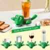 Turtle Cup Coaster – Cute Plastic Anti-Slip Drink Holder