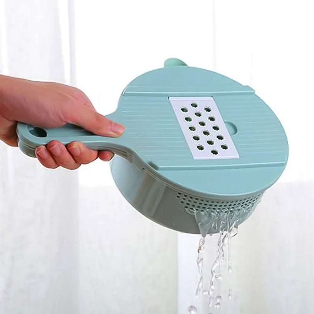 Vegetable-Choppers-with-Drain-Basket-03.jpg Vegetable Cutter Set – Multi-Function Kitchen Prep Tool