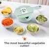 Vegetable-Choppers-with-Drain-Basket-04.jpg Vegetable Cutter Set – Multi-Function Kitchen Prep Tool