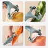Vegetable-Choppers-with-Drain-Basket-05.jpg Vegetable Cutter Set – Multi-Function Kitchen Prep Tool