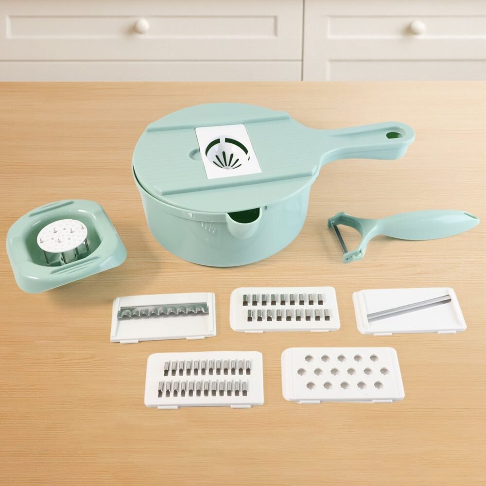 Vegetable-Choppers-with-Drain-Basket-06.jpg Vegetable Cutter Set – Multi-Function Kitchen Prep Tool