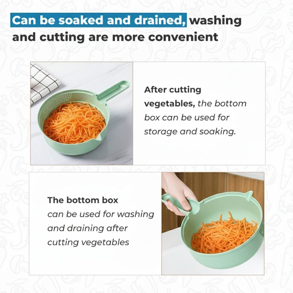 Vegetable-Choppers-with-Drain-Basket-08.jpg Vegetable Cutter Set – Multi-Function Kitchen Prep Tool