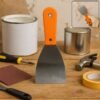 Putty Knife ñ Soft Grip Handle for Drywall & Painting | BoltForce
