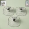 Adhesive Wall Hooks – Strong Clear Hold, No Damage 3 Pc Set