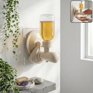 Liquid Soap Dispenser – Wall-Mount with Strong Suction Cup