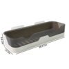 Adhesive Plastic Storage Shelf – Wall Mounted Space Saver