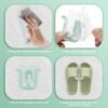 Wall-Mounted Slipper Holder – Space-Saving & Easy to Install