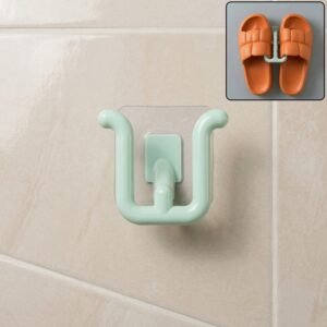 Wall-Mounted Slipper Holder – Space-Saving & Easy to Install