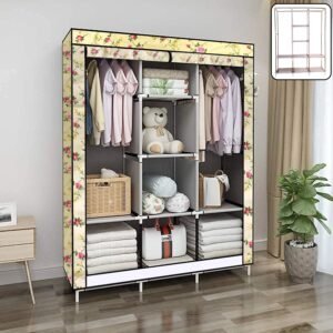 WardrobeRacks-WOSKU-01.jpg Portable Fabric Wardrobe Closet – 8 Spacious Compartments & Foldable Design