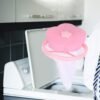 WashingMachineFloatingLintMeshBag-07.jpg Laundry Lint Remover – Reusable Flower-Shaped Mesh Filter for Cleaner Clothes