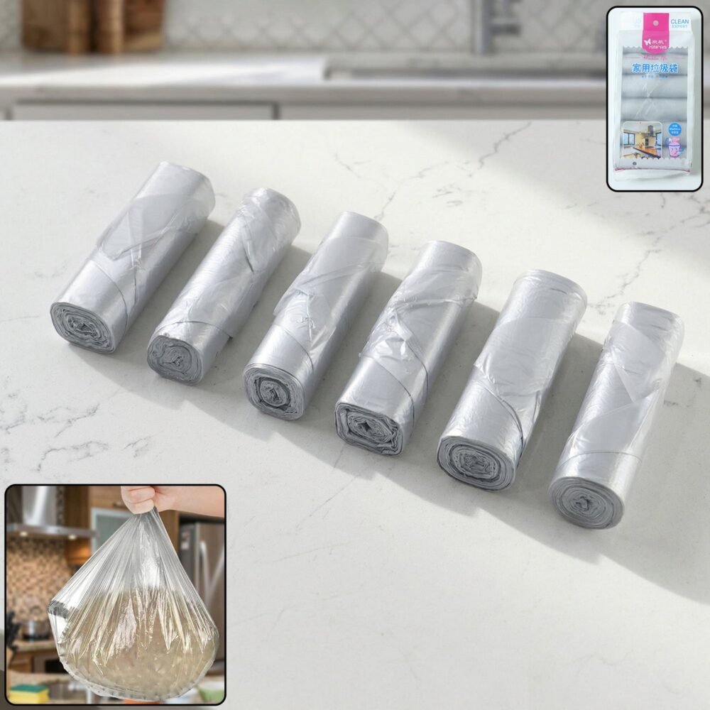 WasteGarbageBags-WOSKU-01.jpg Garbage Bags Roll Set – Heavy Duty Leak-Proof 45x55 cm for Home & Office