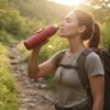 Stainless Steel Water Bottle 1000 ML – Leakproof & Insulated Red