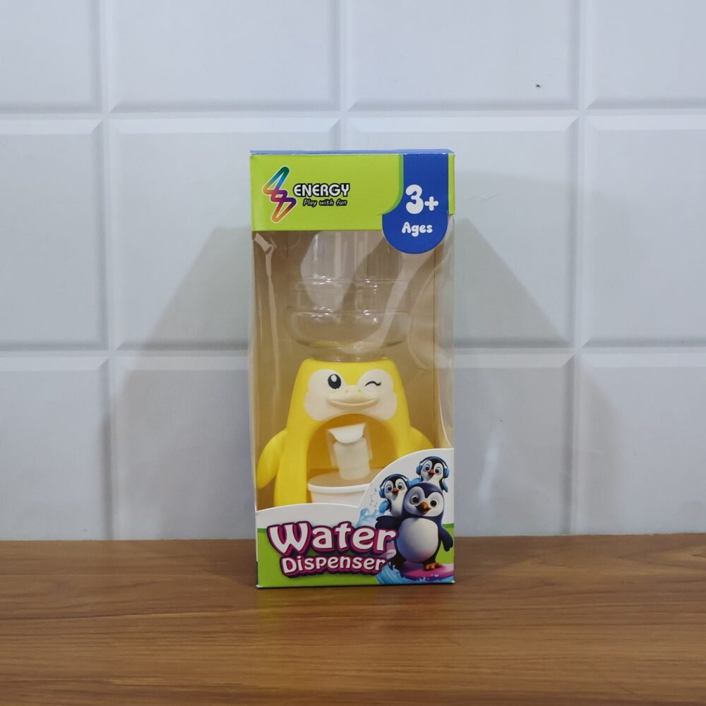 Kids Water Dispenser Toy – Manual Tap with Refillable Bottle