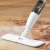 Multipurpose Spray Flat Mop – Easy Handle & Reusable Microfiber Pad