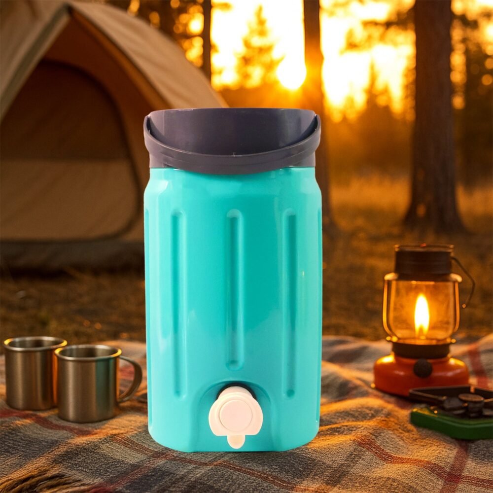 Insulated Water Jug 2 Litre – Leak-Proof Plastic Dispenser with Tap