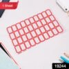 Writable Label Sticker Sheet – Bold Red Border for Easy Identification
