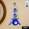 Double OM Evil Eye Hanging – Spiritual Protection Decor
