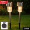 Solar Garden Pathway Lights – Durable Stainless Steel Outdoor LEDs