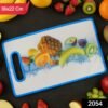 Fruit Print Cutting Board – Large 36x22 cm Kitchen Chopping Board