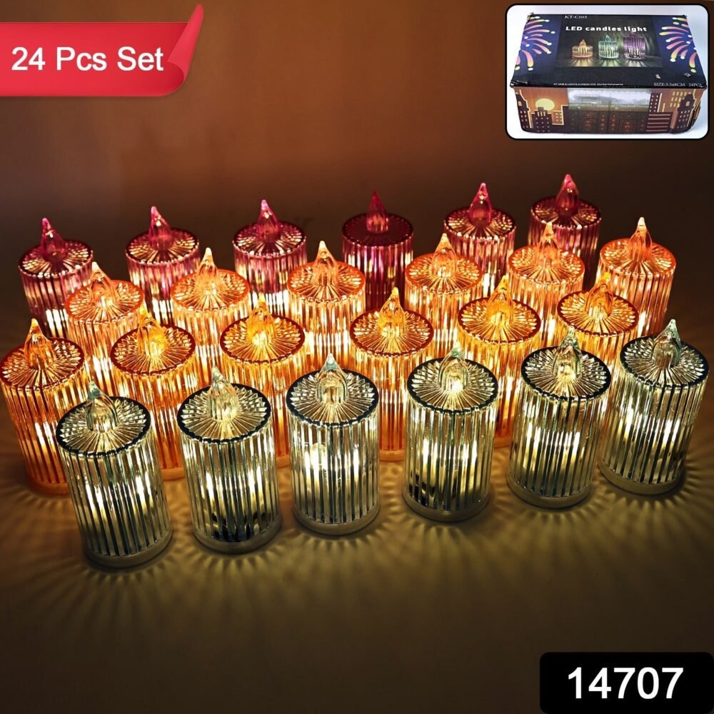 WhatsAppImage2025-08-23at10.38.39AM.jpg LED Flameless Candle Light Set – 24 Pc Decorative Ambiance