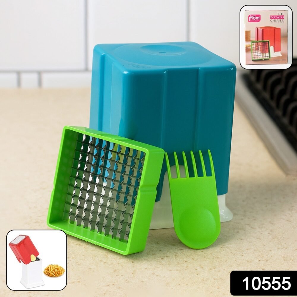 Potato Chipper Cutter – Stainless Steel French Fry Slicer