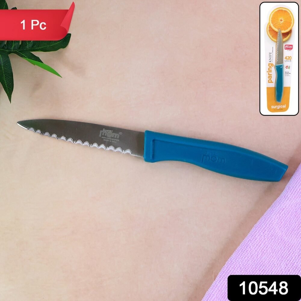 WhatsAppImage2025-09-04at11.25.51AM.jpg Paring Knife – Sharp Serrated Stainless Steel Blade