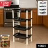 Plastic Storage Rack – 4-Layer Multi-Purpose Organizer