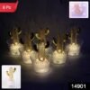 LED Flameless Decorative Candles – Cactus Design, Warm White Glow