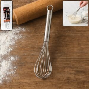 Stainless Steel Small Hand Whisk – Durable & Compact Kitchen Tool