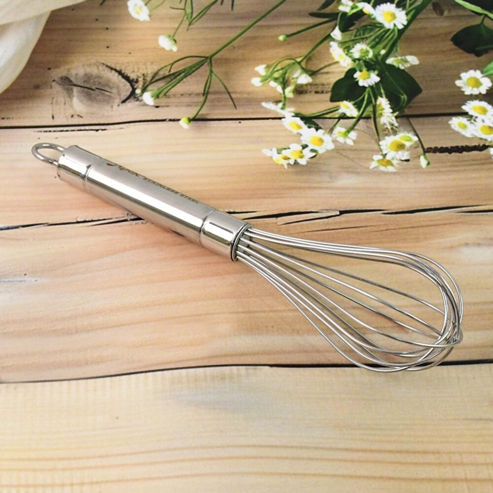 Stainless Steel Small Hand Whisk – Durable & Compact Kitchen Tool