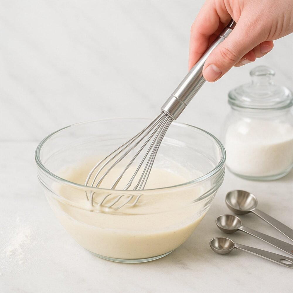 Stainless Steel Small Hand Whisk – Durable & Compact Kitchen Tool