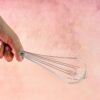 Stainless Steel Hand Whisk – Durable Medium Size with Ergonomic Handle