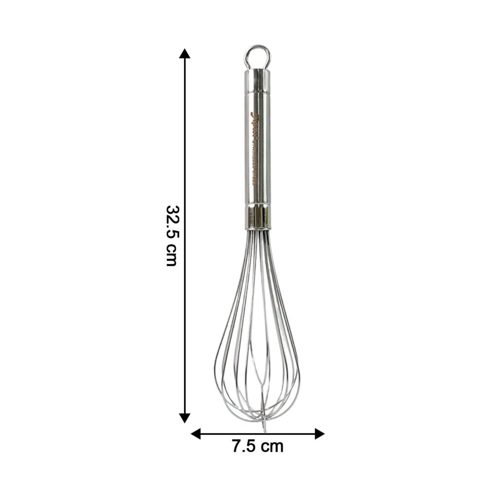 Stainless Steel Large Hand Whisk – Durable & Easy Mixing Tool